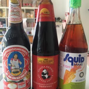 Eddike, Soja, olie og marinade