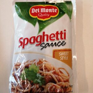 Del Monte Spaghetti sauce sweet and style 1000 grams