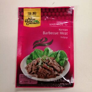 Asian Home Gourmet Korean BBQ Meat Bulgogi 50g