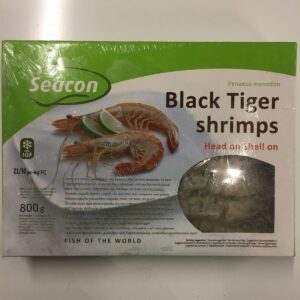 Seacon Black Tiger Shrimps 800g